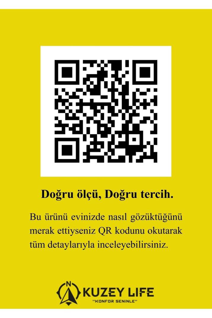Kuzey Life Rami 2 Kapaklı 5 Raflı Askılı Gardırop 52cm Derinlik - 4