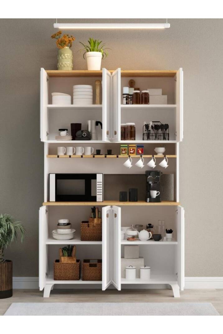 Kuzeylife Armoni Kahve Köşesi Dolap - 4