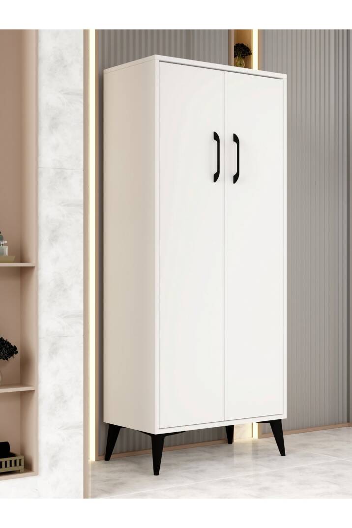 Kuzeylife Flano Çok Amaçlı Dolap Beyaz - 6