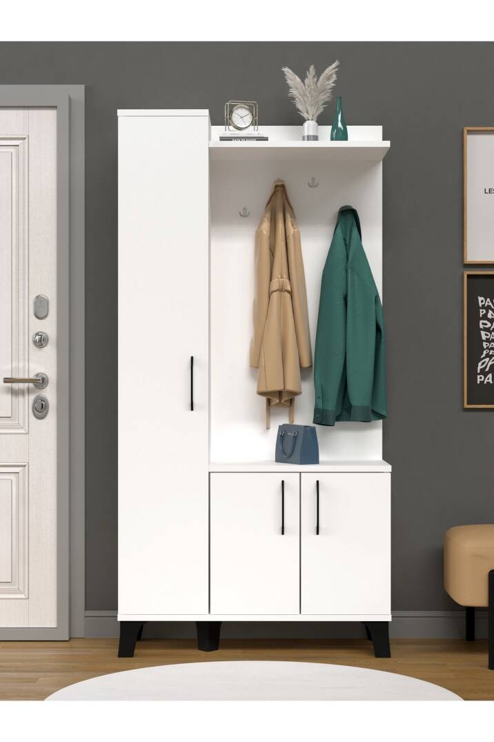 Kuzeylife Linea Portmanto Vestiyer Dolap - 1