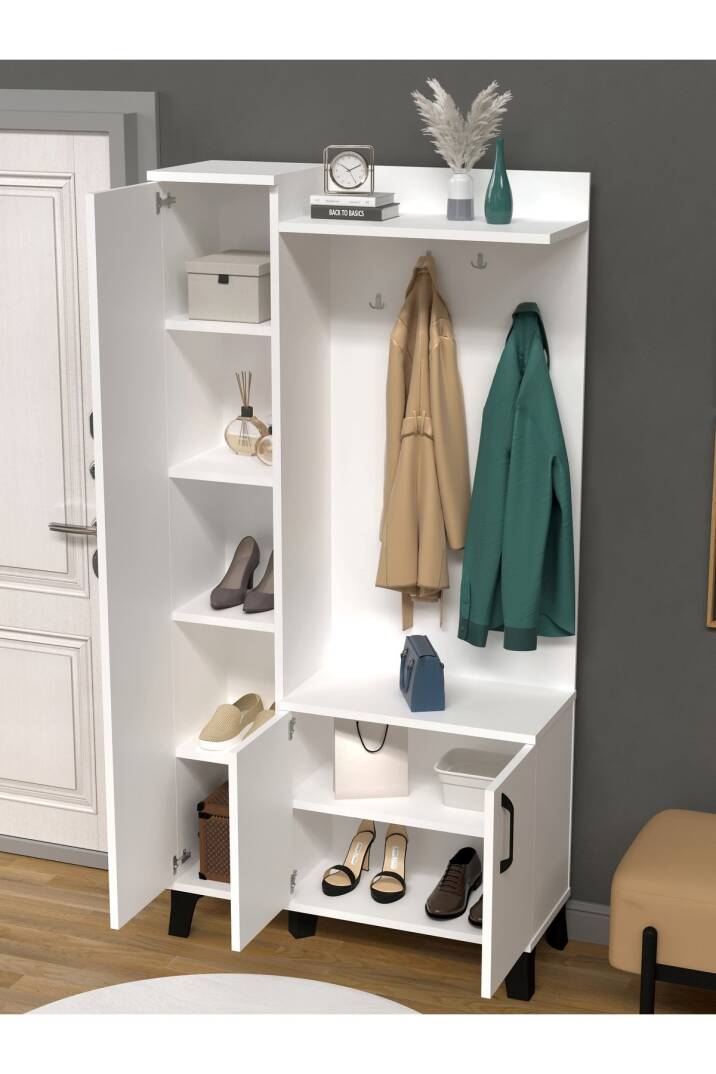 Kuzeylife Linea Portmanto Vestiyer Dolap - 3
