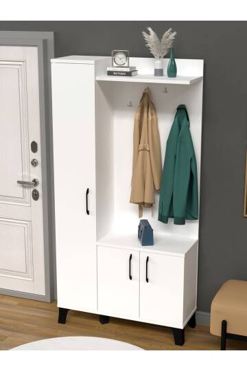 Kuzeylife Linea Portmanto Vestiyer Dolap - 4