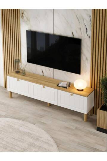 KuzeyLife Venaset Tv Ünitesi ve Orta Sehpa Membran Kapak - 8