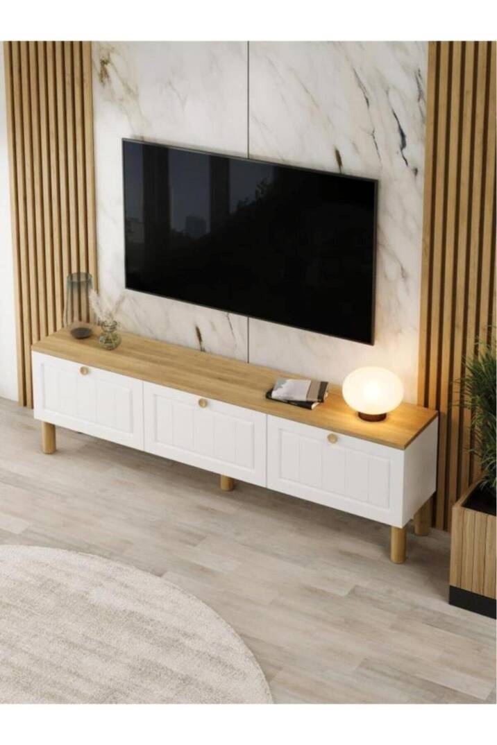 KuzeyLife Venaset Tv Ünitesi ve Orta Sehpa Membran Kapak - 8